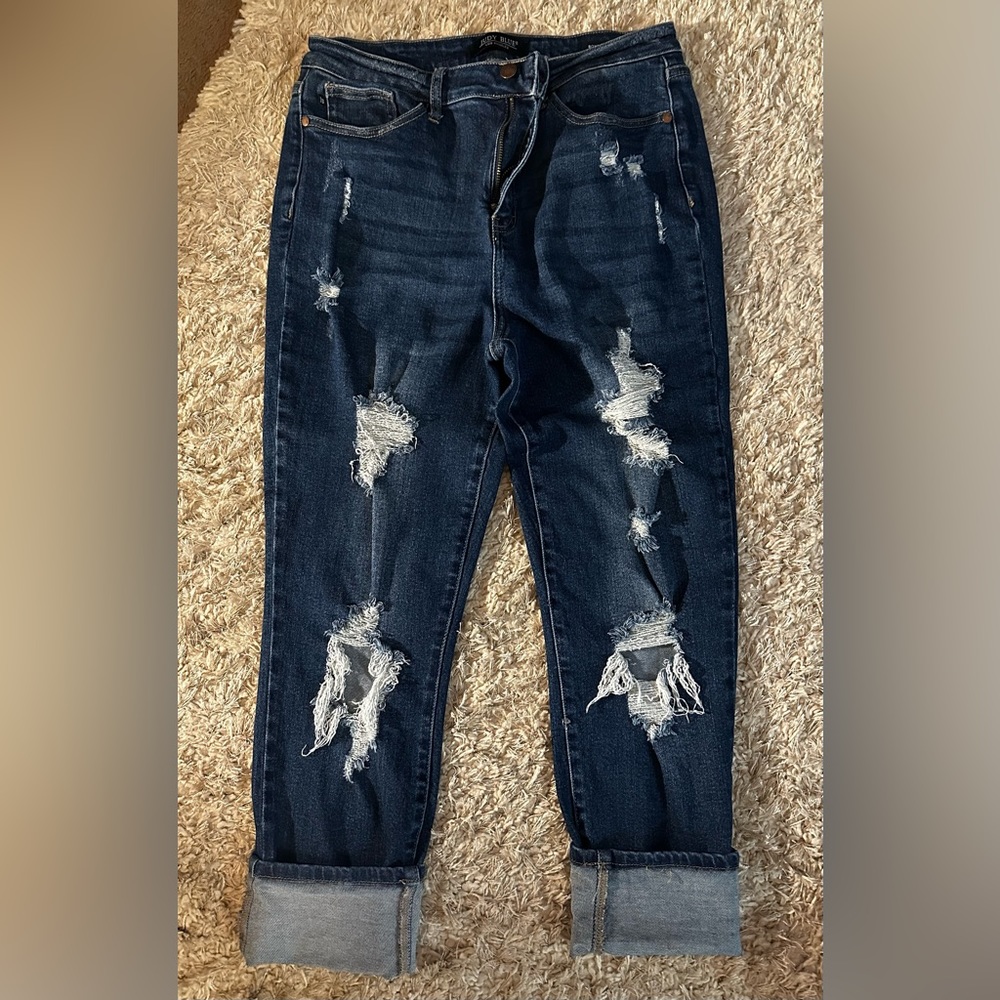 Judy blue boyfriend fit size 11/30